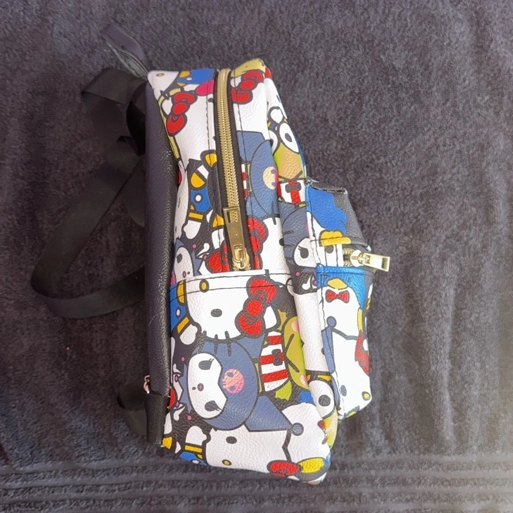 Hello Kitty backpack and friends